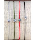 Bracelet fil avec un brillant