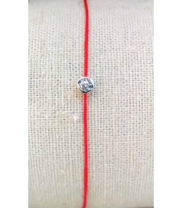 Bracelet fil avec un brillant