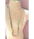 Bracelet multitours fil-perle