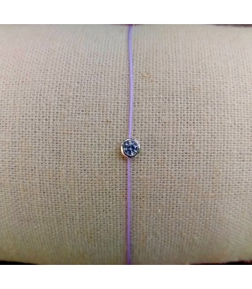 Bracelet fil avec un brillant