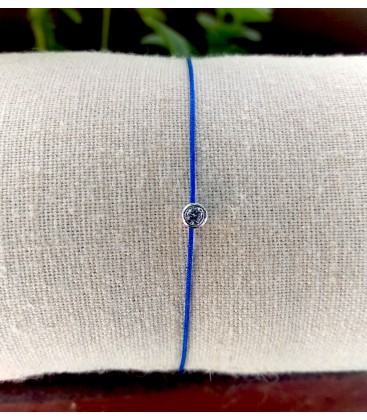Bracelet fil avec un brillant