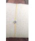 Bracelet fil avec un brillant