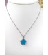 collier fleur pétale