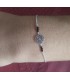 Bracelet petite arabesque et perles noires