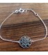 Bracelet arabesque fleur