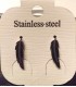 Boucle d'oreilles Plume
