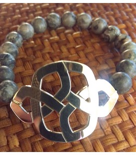 Bracelet noeud Argent