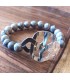 Bracelet noeud Argent