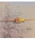 bracelet poisson doré