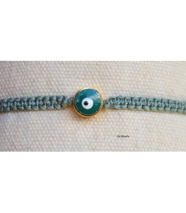 Bracelet Oeil Vert