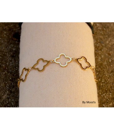 Bracelet trèfle
