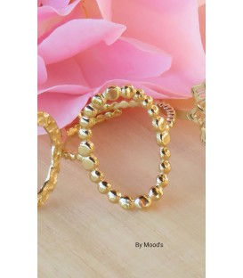 bague Elise ovale petites boules